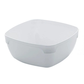 RK-PREMIUM RK-Купичка квадрат 11x11xh4.8cm - 300ml БЯЛА (SB. D11W) (0151545)
