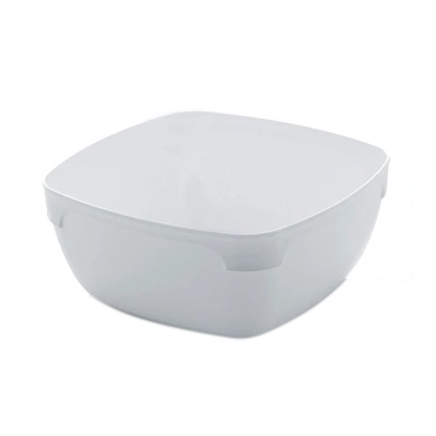 RK-PREMIUM RK-Купичка квадрат 11x11xh4.8cm - 300ml БЯЛА (SB. D11W) (0151545)