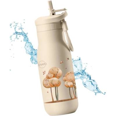 Jenard termoláhev s pítkem 350 ml Cream trees