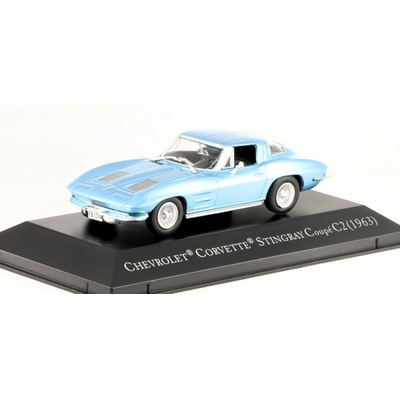 DeAgostini Chevrolet Corvette Stingray Coupe C2 1963 časopis s modelem 1:43