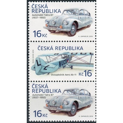 Česká pošta (2016) Pof. 903 - 904 ** - Česká republika - Historické dopravní prostředky (6)