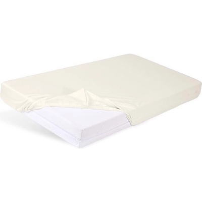 Babymatex Nepremokavé bambusové prestieradlo Béžové 60x120