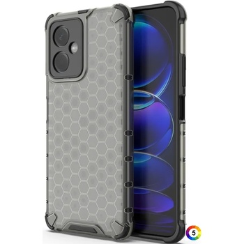 Image 1 of Xiaomi Redmi Note 12 Силиконов Калъф Honeycomb TPU и Протектор