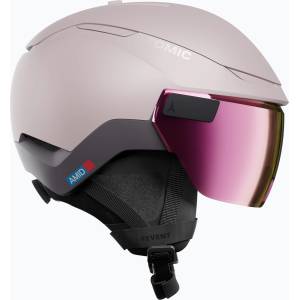 Atomic Скиорска каска Atomic Revent GT Amid Visor HD S2 dust/pink copper