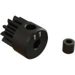 Arrma пиньон 11T 32DP 3.175mm CNC стомана