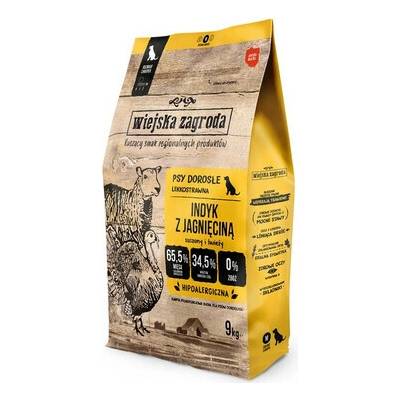 Wiejska Zagroda morka s jahňacím mäsom M 9 kg