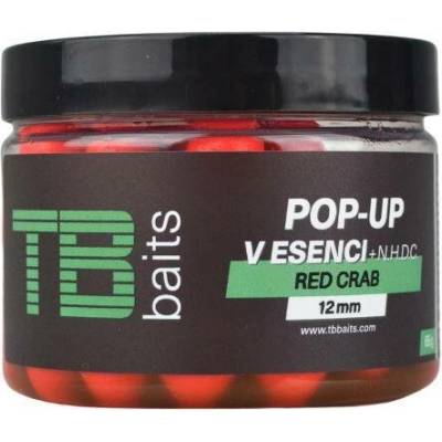 TB Baits Plovoucí Boilie Pop-Up Red Crab + NHDC 65 g - 16 mm
