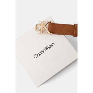 Calvin Klein колан дамски от велур (LV04F7144G)