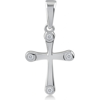 Lillian Vassago Zlatý přívěsek Křížek LLV82 GP020W