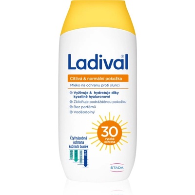 STADA Sensitive and Normal Skin защитно мляко против слънчеви лъчи SPF 30 200ml