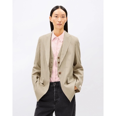 Armedangels Mikulaa Check 2248 sand stone