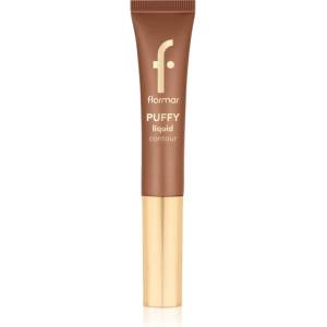 Flormar Puffy Liquid Contour контуриращ крем с апликатор цвят 002 Hot Chocolate 12ml