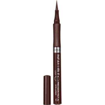 L'Oréal Infaillible Grip 24H Precision Felt Eyeliner водоустойчива очна линия нюанс 02 Brown