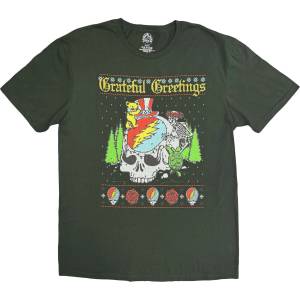 The Grateful Dead Grateful Greetings Green XL Риза (GRATETS70MGR04)