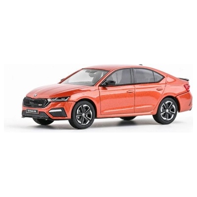 Abrex Škoda Octavia IV RS 2020 Oranžová Tangerine Metalíza 1:43