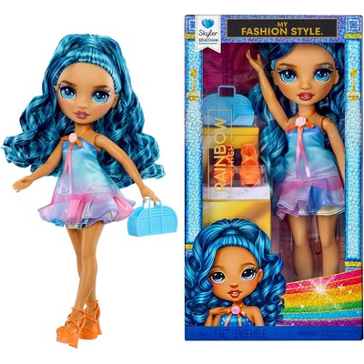 Rainbow High Junior Fashion bábika v pyžamku Skyler Bradshaw