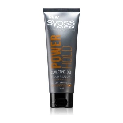 Syoss Men Power Hold Extreme gel stylingový 250 ml