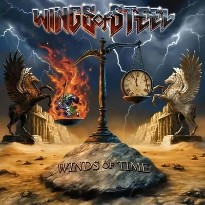 Wings Of Steel - Wings Of Time Marbled Vinyl LP