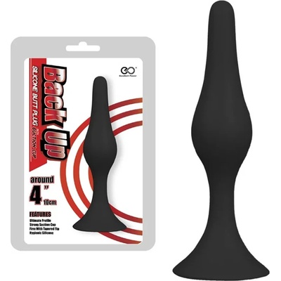 Анален разширител с вакуумна основа, 10см. - Back Up Butt Plug (NMC0002494)