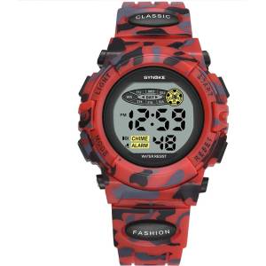 SYNOKE Детски дигитален часовник Synoke ShockIT, Червен (SYNOKE-9035-RED) Часовници