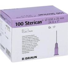 Braun MedicalSterican jehla fialová 0,55 x 25 mm 100 ks