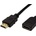 Roline Кабел Roline 11.99. 5571, от HDMI (м) към HDMI (ж), 1.5m, черен (11.99.5571)
