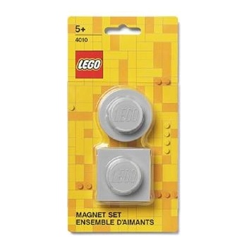 LEGO Магнит, 2 различни форми, lego, сив 40101740 (40101740)