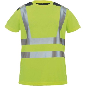 CERVA Тениска cerva knoxfield hvps / hi-vis с щамповани светлоотразителни ленти - жълта s (0304013470001)