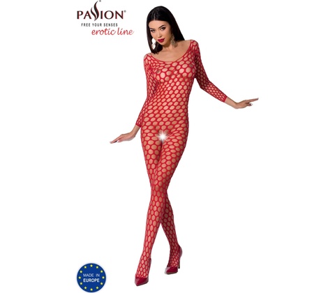 Passion Bodystocking BS077 Red