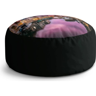 Sablio Taburet Circle Benátky: 38x48 cm