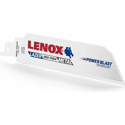 LENOX LAZER BI-METALOVÉ Pílové listy pre mečové píly na tvrdé kovy. - 230 mm ( 1ks ) - 18 201809118R-1KS