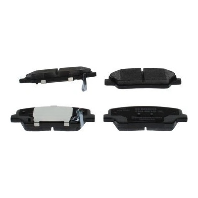 BOSCH Sada brzdových platničiek kotúčovej brzdy 0 986 495 370