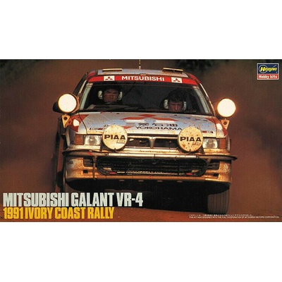 Hasegawa Mitsubishi Galant VR-4 1991 Ivory Coast Rally 1:24