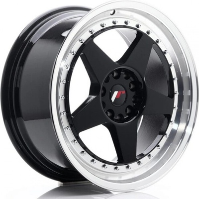 JAPAN RACING JR6 8,5x18 3x112 ET20-40 gloss black/machined Lim