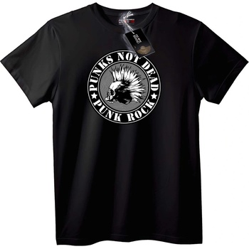 NOONEBRAND Тениска Пънк Не е Мъртъв - 2XL, White