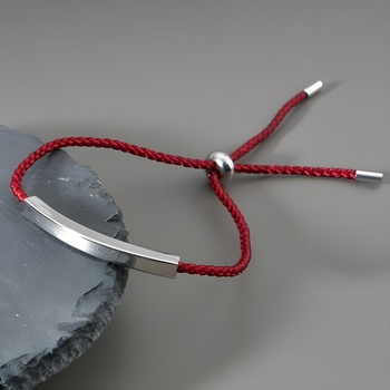 HARAHU Гривна ho-19844 - Червена / Сребърна kp19844 (ho-19844)