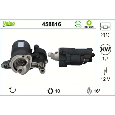 Startér VALEO 458816