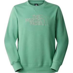 The North Face Мъжки пуловер The North Face Drew Peak Light Regular Crew Jumper - Dimmed Algae / Stone Slab - размер XXL (017-4319-0316)