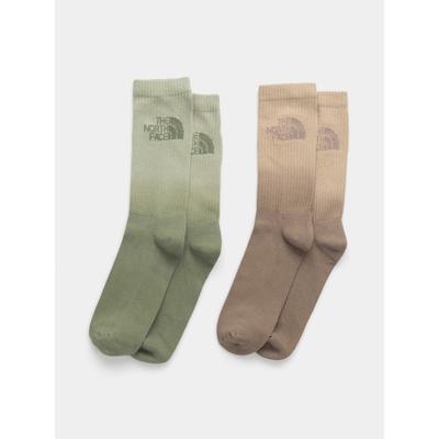 The North Face Everyday Crew Dip Dye 2P bark mist slate moss mo