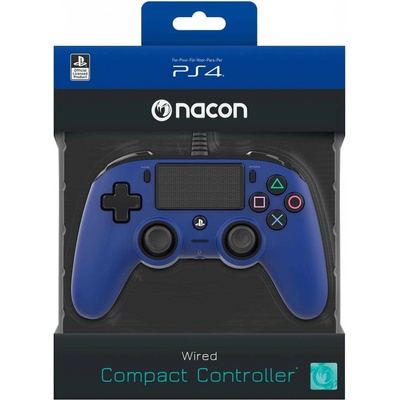Nacon Wired Compact Controller PS4OFCPADBLUE