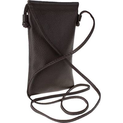 NovaKabelka.cz Mia Cafe kožená italská crossbody kabelka cafe