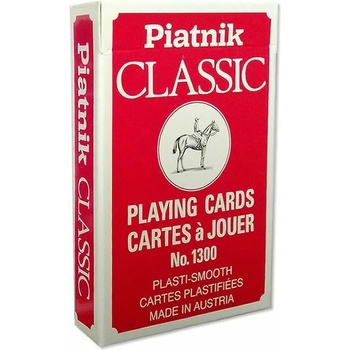 Piatnik Карти за игра Piatnik 1302, цвят червени