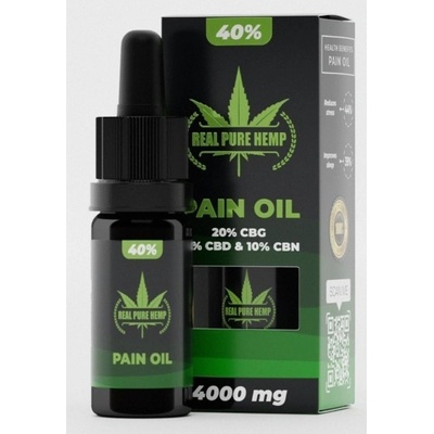 Real Pure Hemp Pain Oil 40 % 10 ml