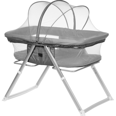 Детска кошара - люлееща elias, тъмно сива - Тъмно сив