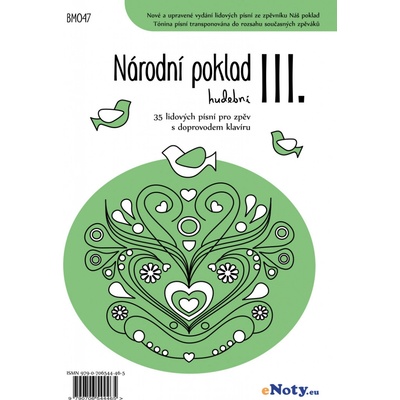 Národní poklad hudební III. 35 lidových písní pro zpěv a klavír