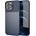 HQWear Калъф Silicone Thunder Case Flexible Tough Rugged, за iPhone 13 Pro Max, син (5907769328329)