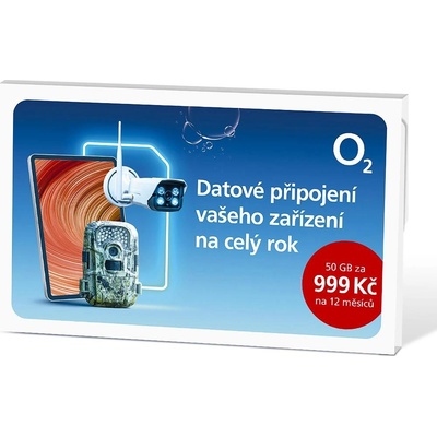 O2 Roční datové připojení 50GB SMALLPGO.0GP50G59