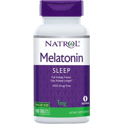 Natrol Melatonin 1 mg [180 Таблетки]