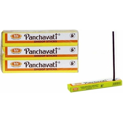 Panchavati Indické vonné tyčinky Dhoop veľké 10 ks
