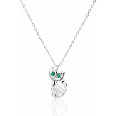 JAN KOS JEWELLERY stříbrný náhrdelník klasický MHT-7977/SZ42-45 (Ag 925/1000, 2,49 g)